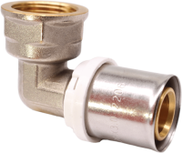 K-FLEX пресс-фитинг угол 90°с внутренней резьбой 20х1/2″ мм