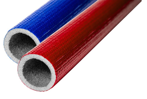 Трубка K-Flex PE COMPACT blue/red толщина 9 мм