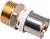 K-FLEX пресс-фитинг муфта с наружной резьбой 20х3/4″ мм